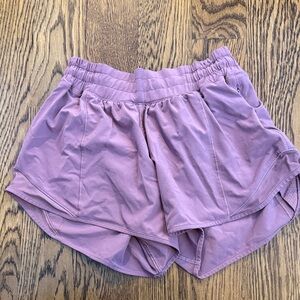 Lululemon running shorts size 4